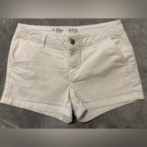 a.n.a Women's Classic White Shorts